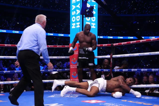 Daniel Dubois made a real statement at Wembley (Bradley Collyer/PA)