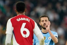 Bernardo Silva and Man City players taunt Arsenal over lack of trophies