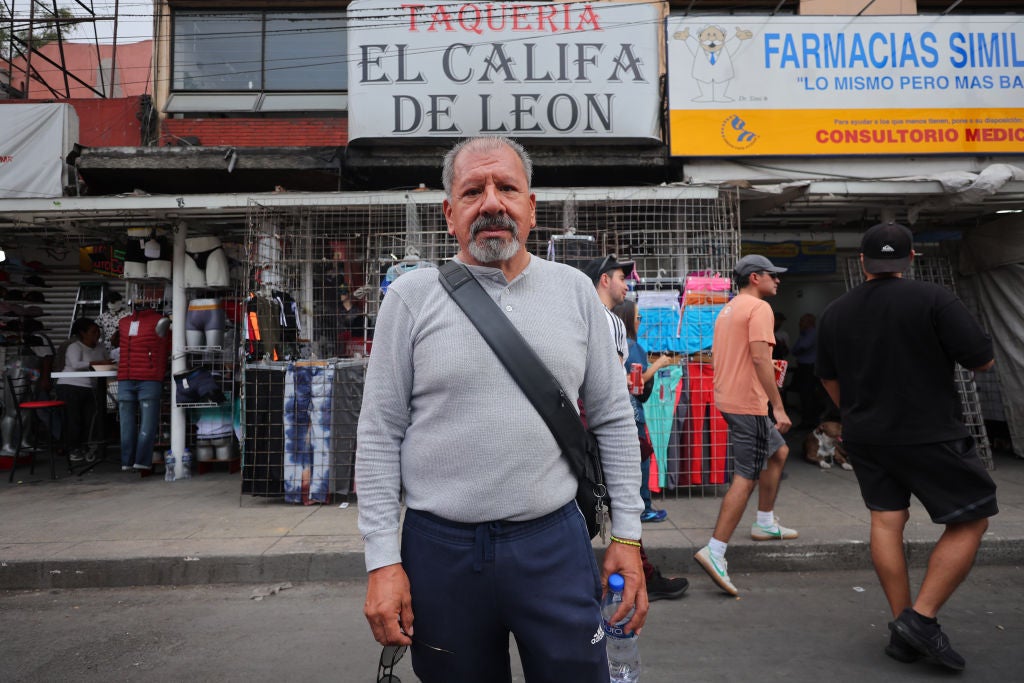 Mario Hernández, coproprietário do El Califa de León, vencedor de uma estrela Michelin, na Cidade do México