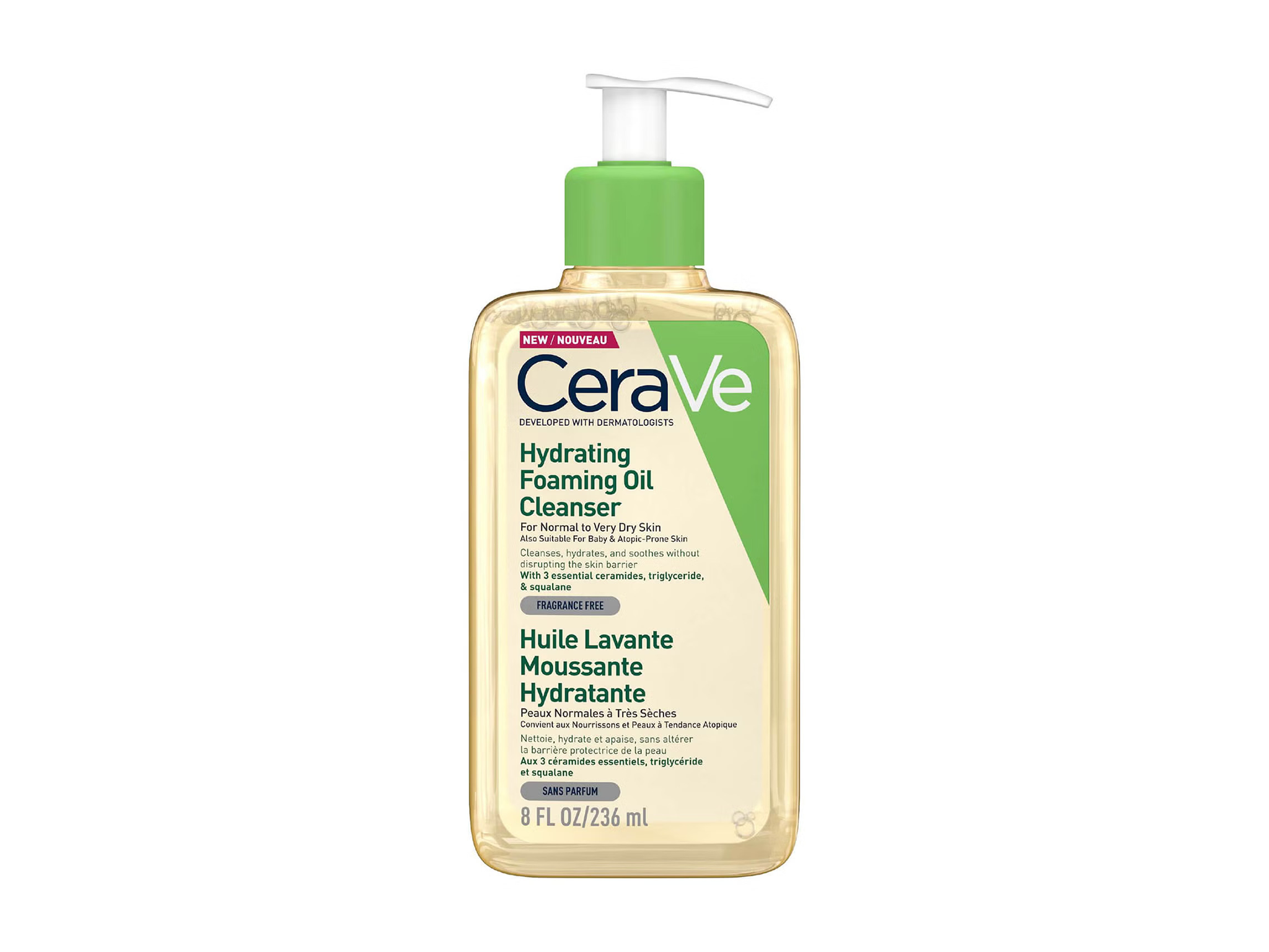 Best cleansing oil IndyBest review CeraVe hydrating foaming oil cleanser 