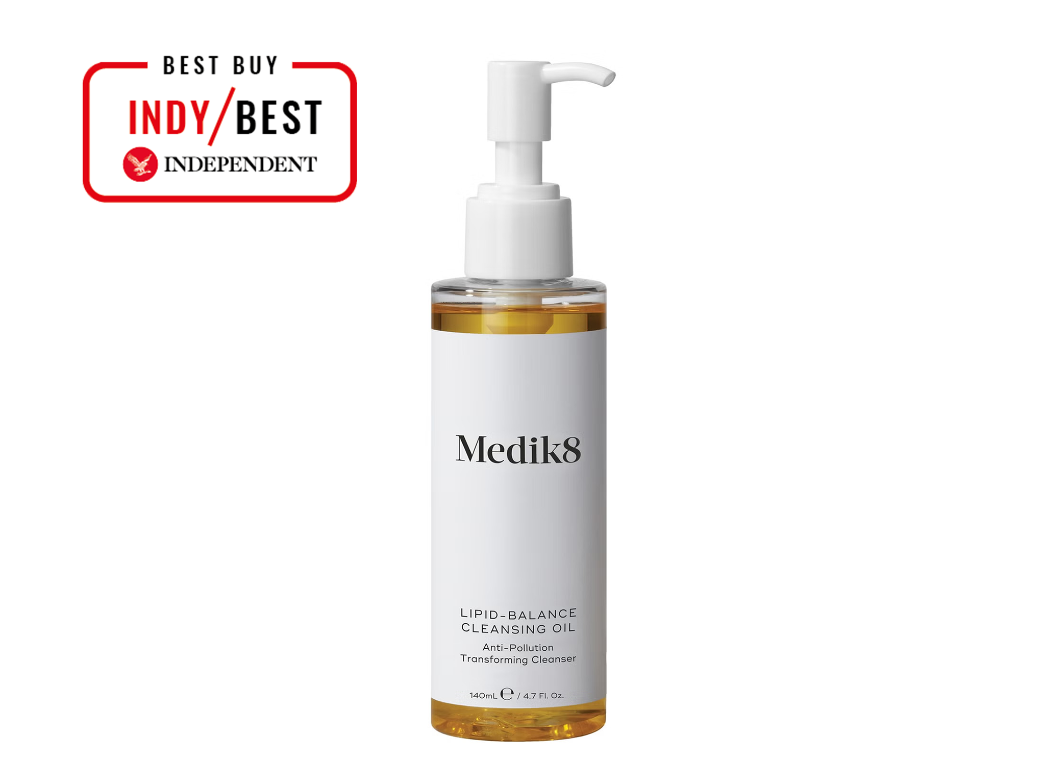 Best cleansing oils IndyBest review Medik8 lipid balance cleansing oil