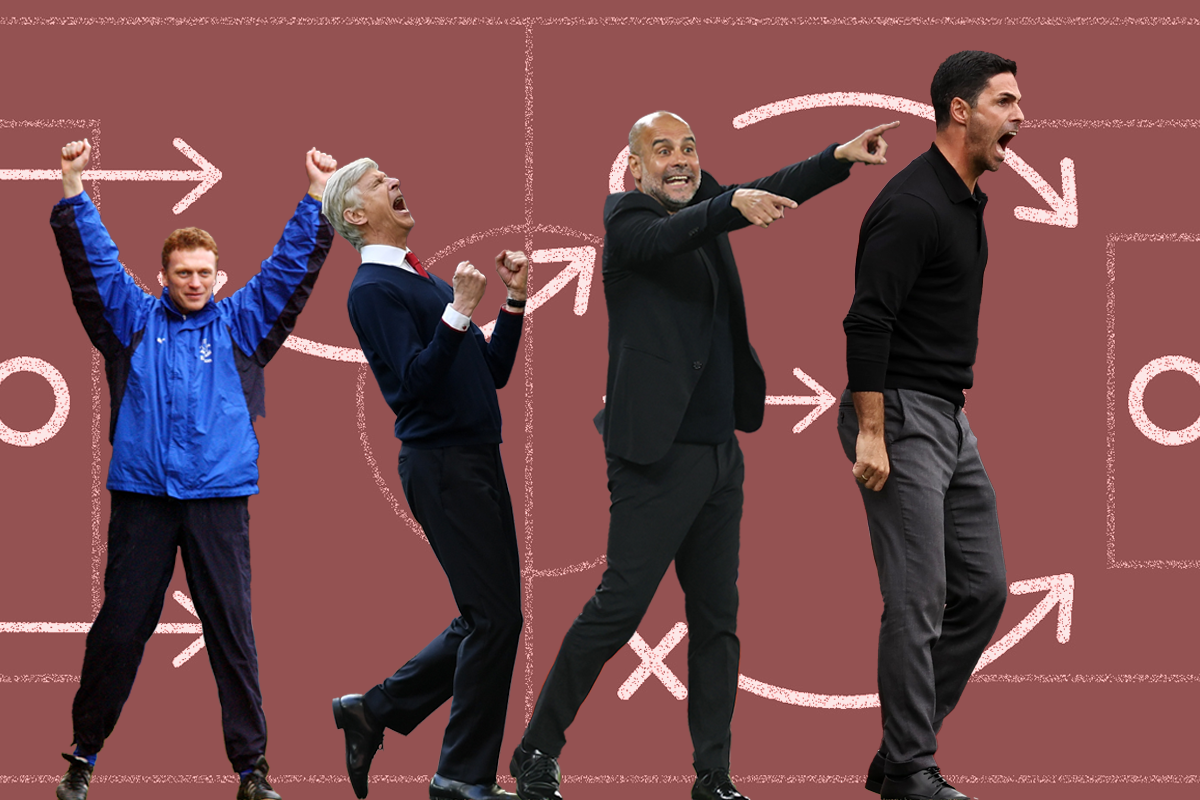 Mikel Arteta learned from David Moyes, Arsene Wenger and Pep Guardiola en route to managing Arsenal