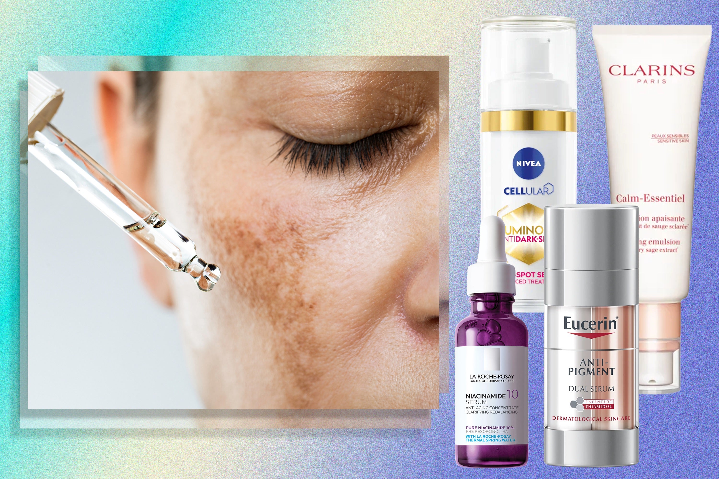 Common types of pigmentation are melasma, post-acne marks and solar lentigines from UV exposure