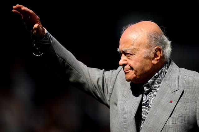 Mohamed Al-Fayed (Stephen Pond/PA)