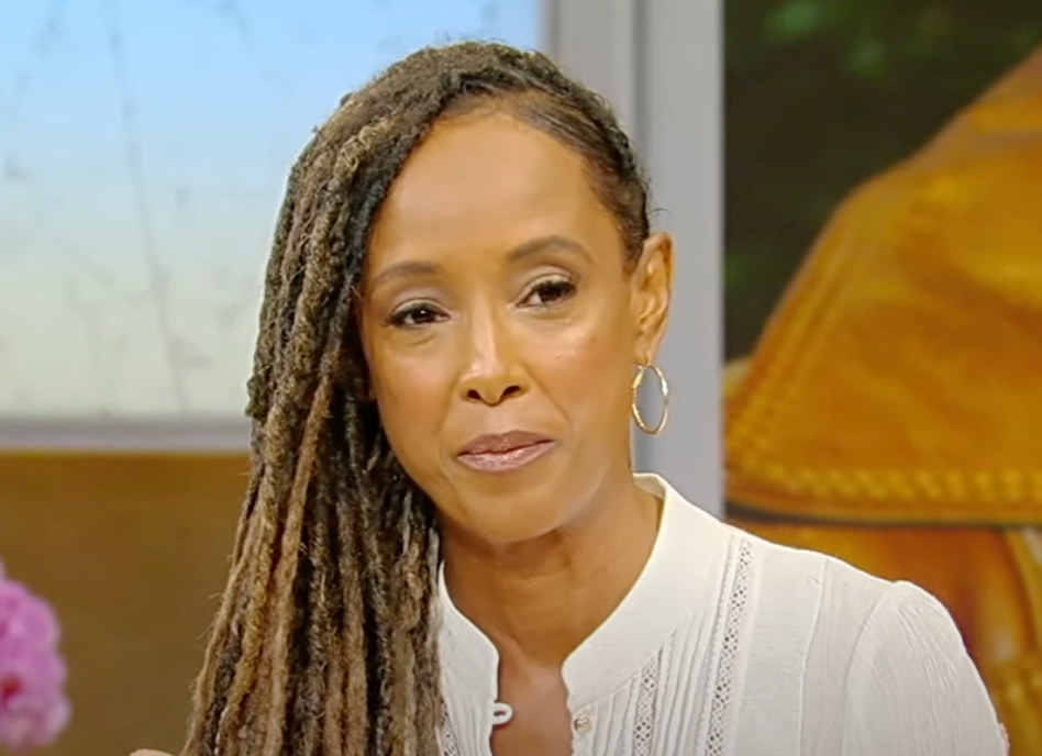 Trina McGee, now 55, says she and her partner ‘really don’t have any real reasons why’ she suffered the miscarriage