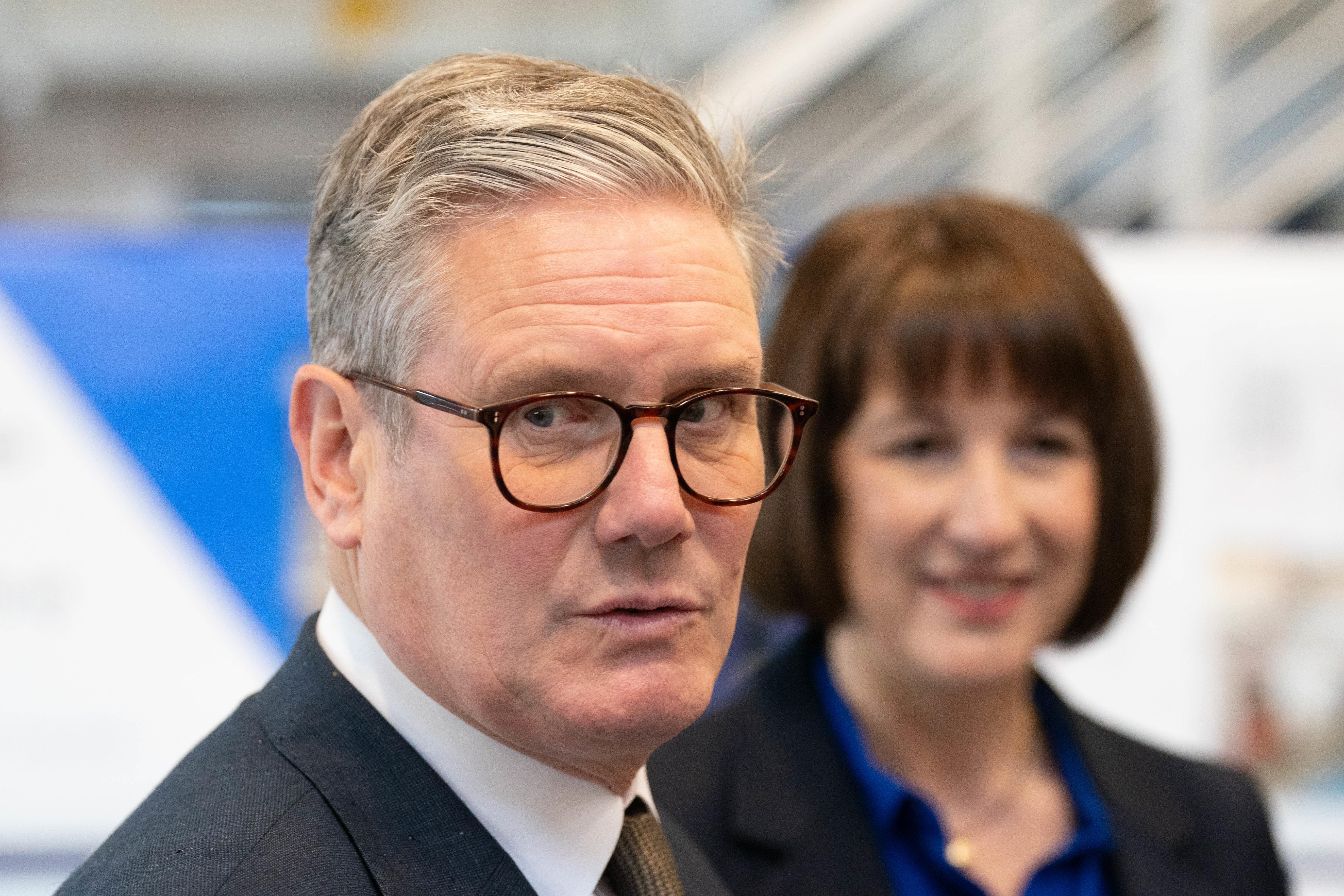 Prime minister Sir Keir Starmer and chancellor Rachel Reeves (Stefan Rousseau/PA)