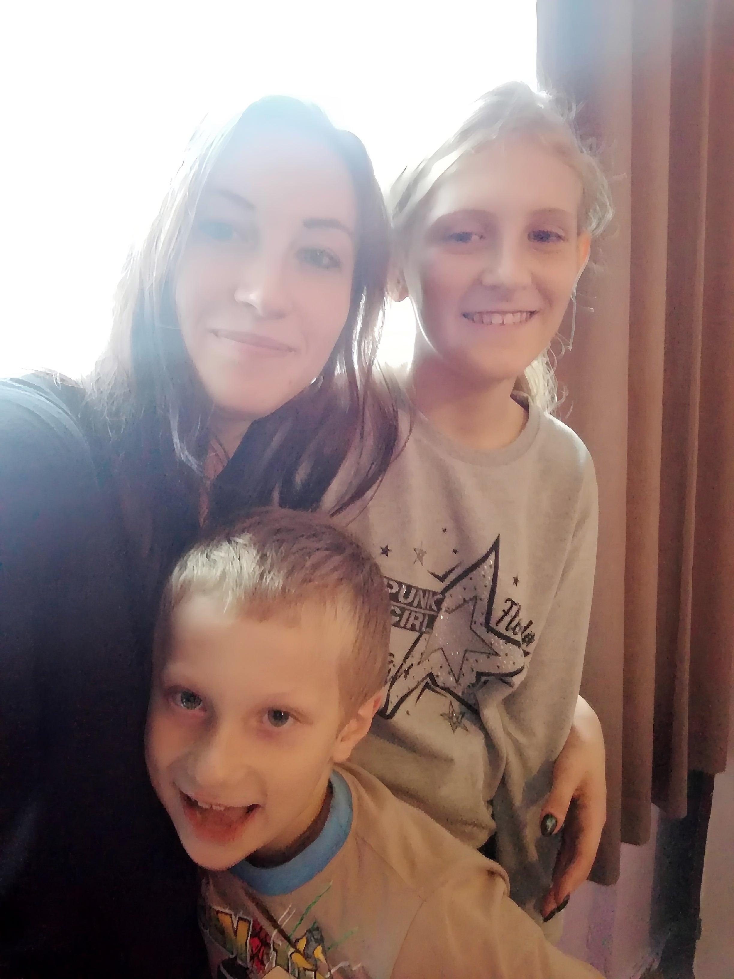 Ms Kondtratska’s two children live with her parents in Kovel, in Ukraine’s western Volyn region