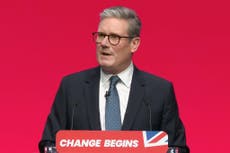 Starmer speech live: PM unveils ‘Hillsborough law’ at Labour conference