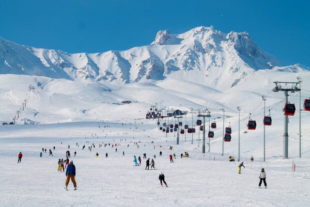 <p>File image: Ercİyes Ski Resort is situated on Mount Erciyes, the highest mountain in Central Anatolia</p>