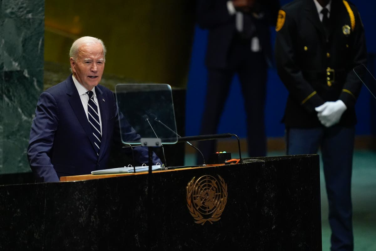&lsquo;Some things are more important than staying in power&rsquo;: In UN speech, Biden speaks of dropping out of the election and warns of Middle East war