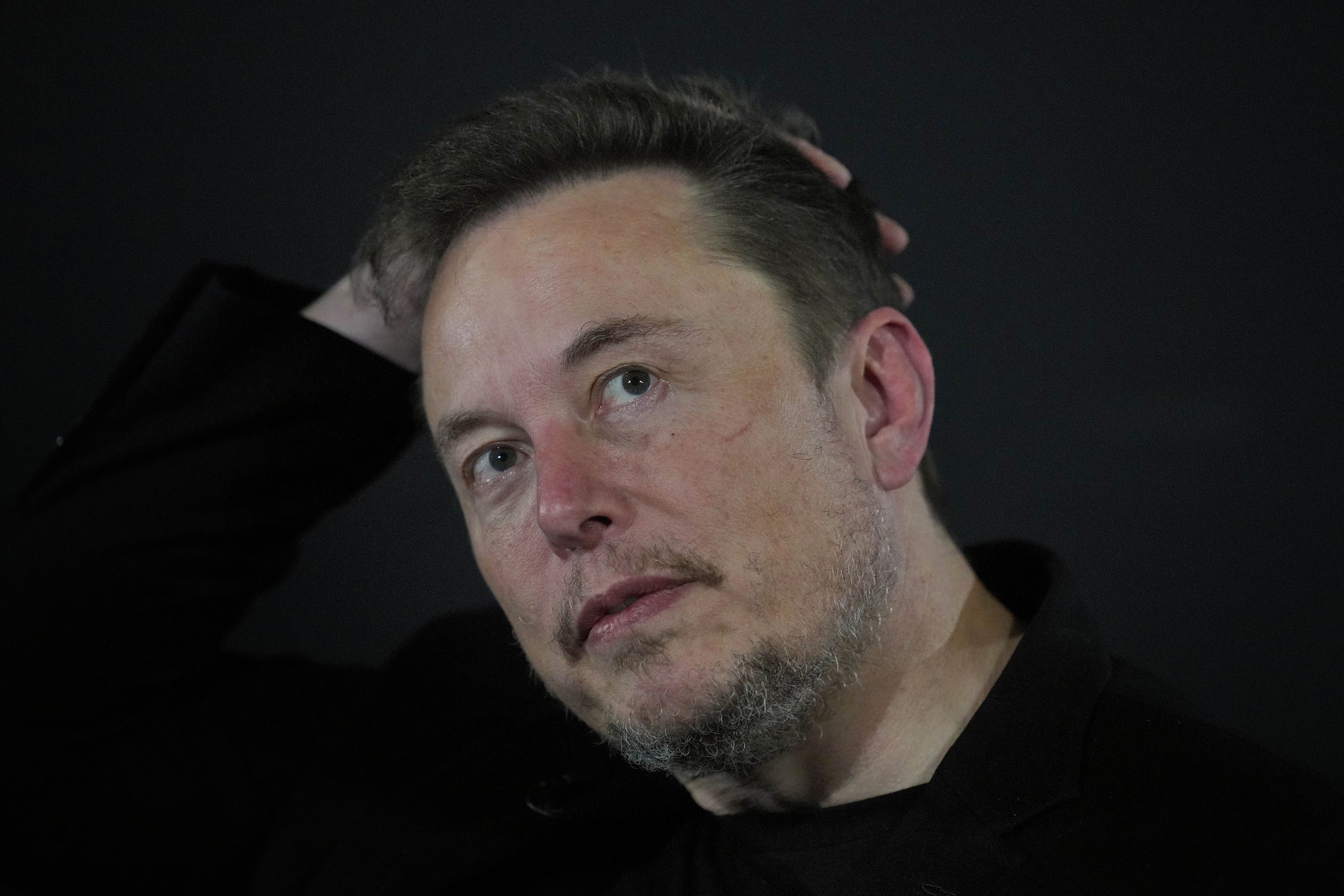 Elon Musk has announced a change to how the block function on X will work (Kirsty Wigglesworth/PA)