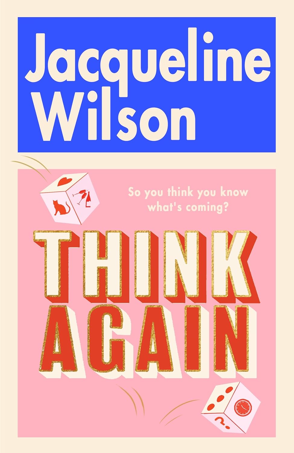 Capa de 'Think Again' de Jacqueline Wilson