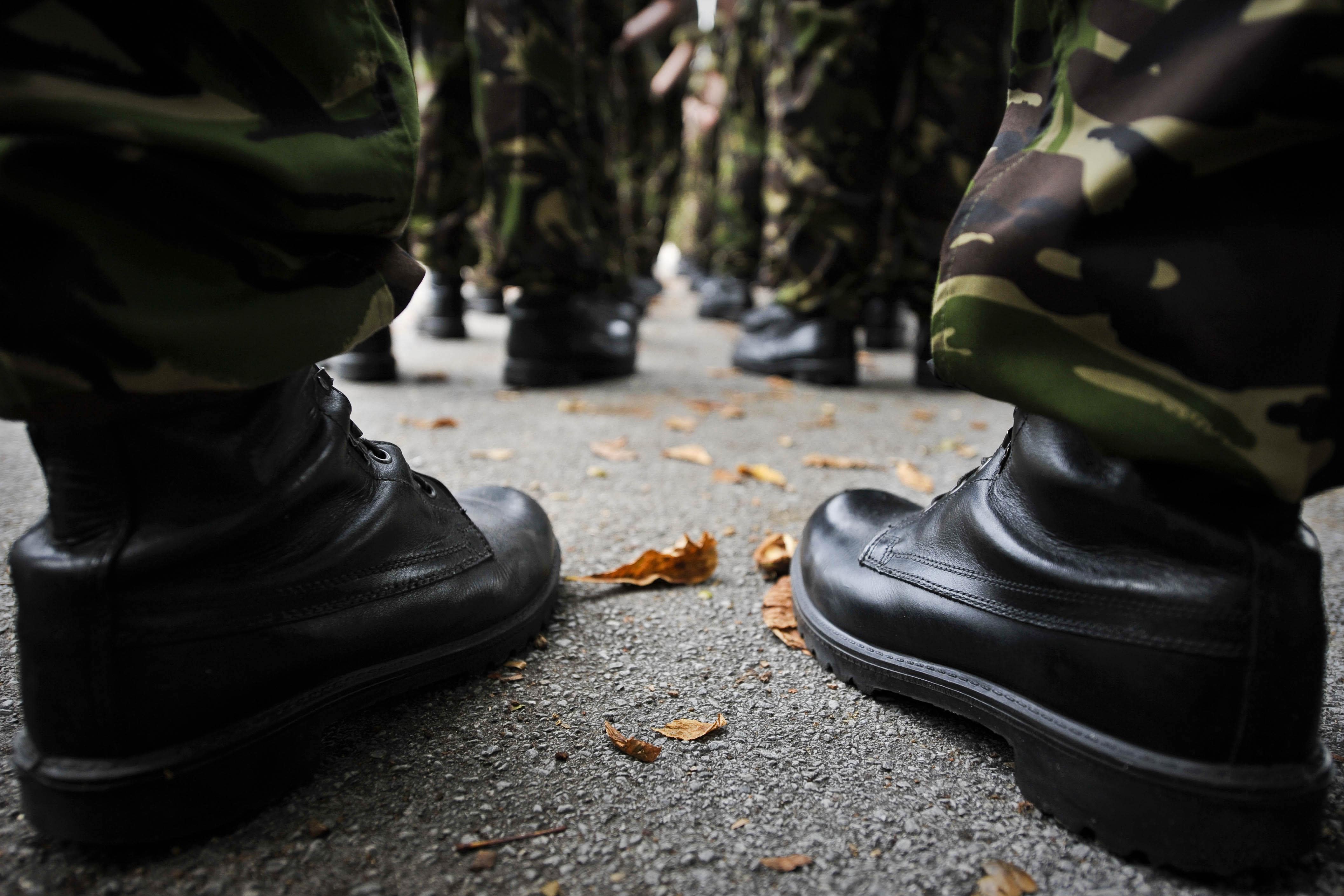 The PM said all veterans in housing need will be given a roof over their head (Ben Birchall/PA)