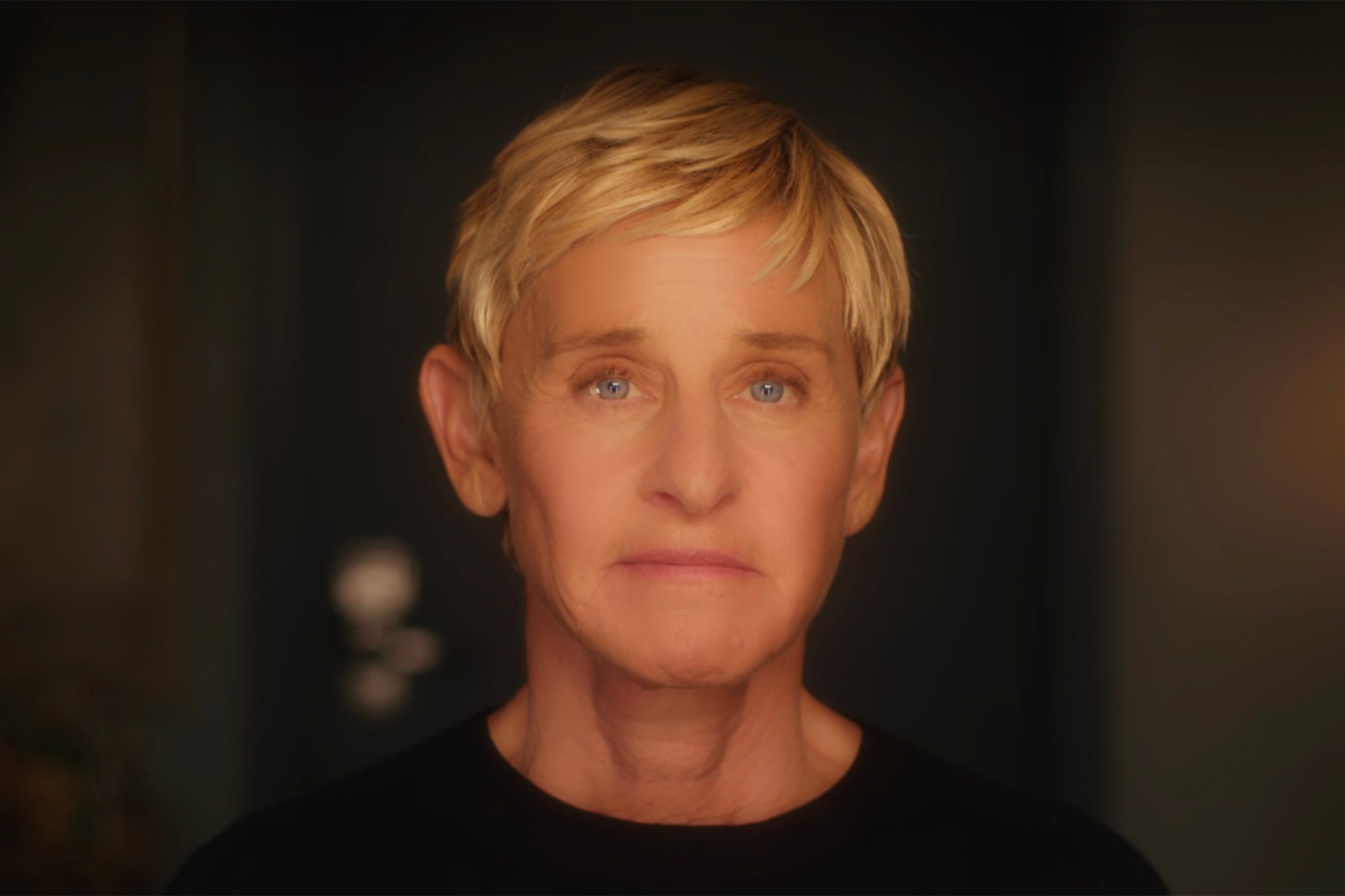 Last stand: DeGeneres looks back on her career in the opening scene of her new Netflix special ‘For Your Approval'