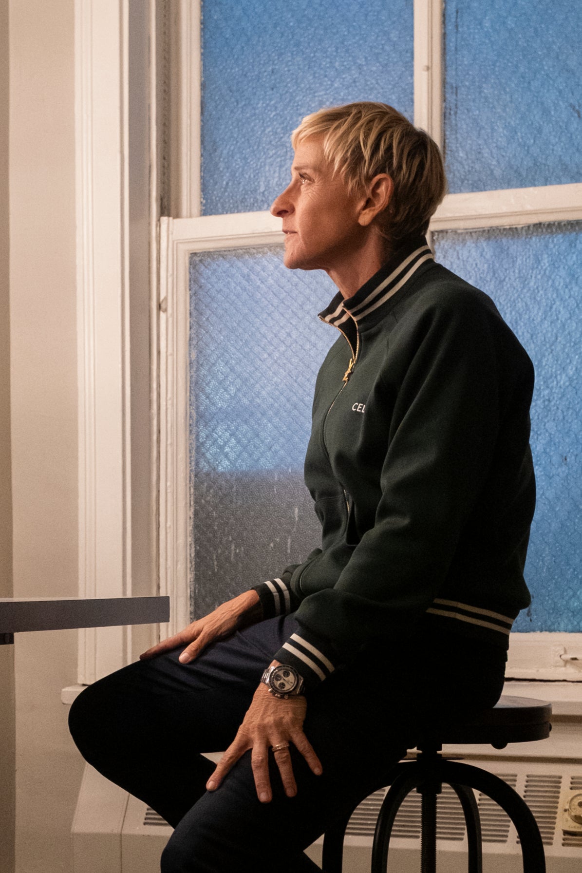 Wistful thinking: DeGeneres prepares to take the stage in ‘For Your Approval’