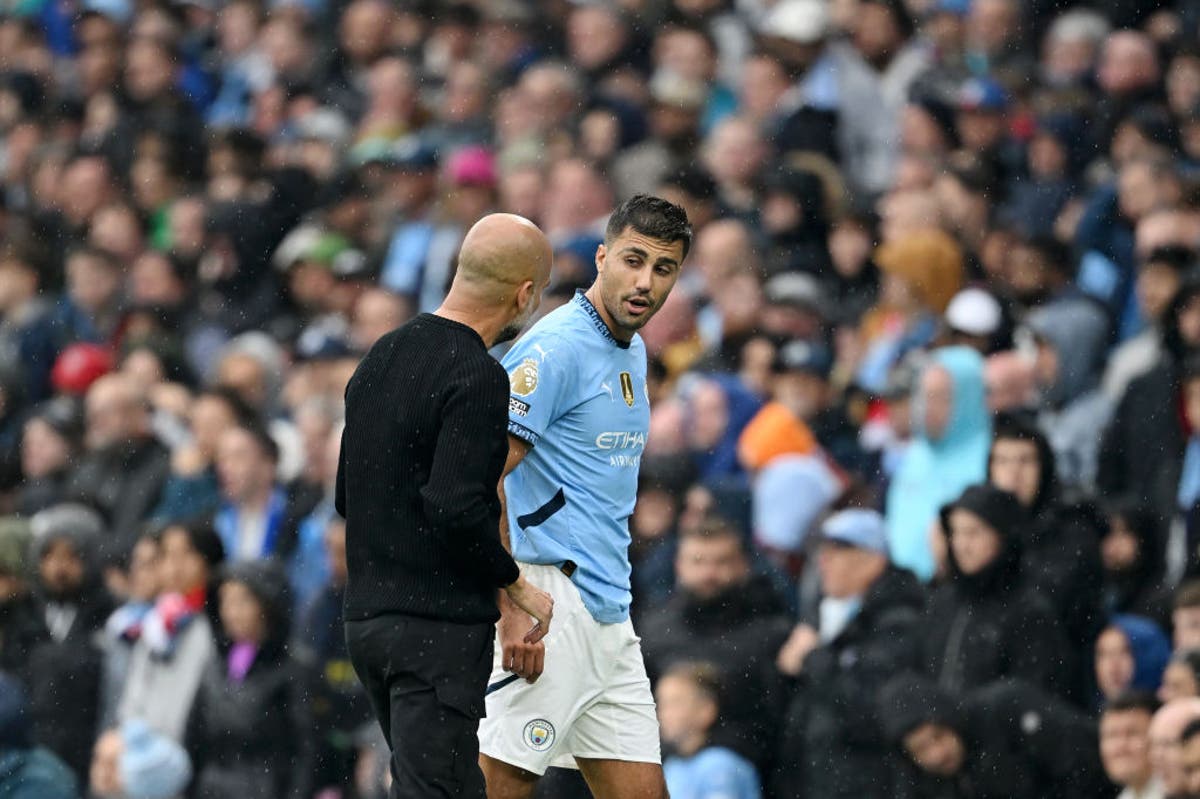 Man City made to wait for full extent of Rodri injury results