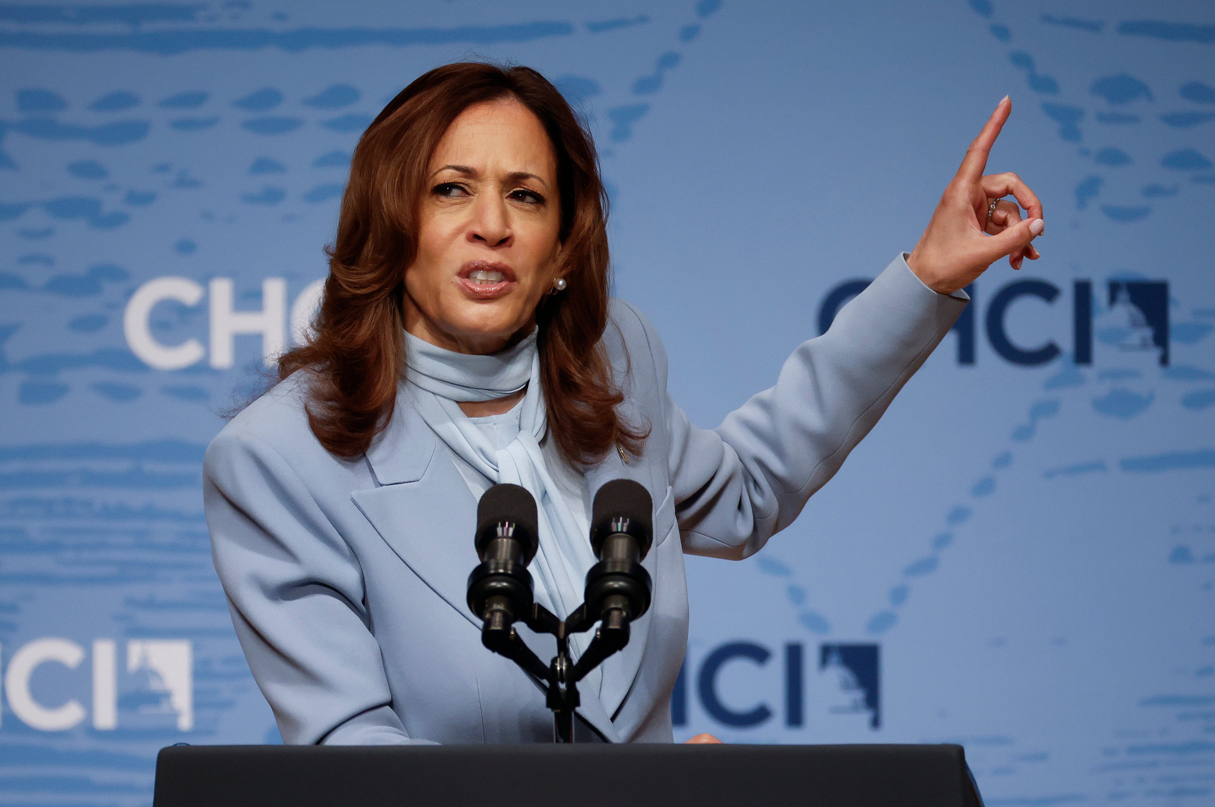 Democratic presidential nominee, U.S. Vice President Kamala Harris floated the idea of ditching the filibuster to codify abortion rights