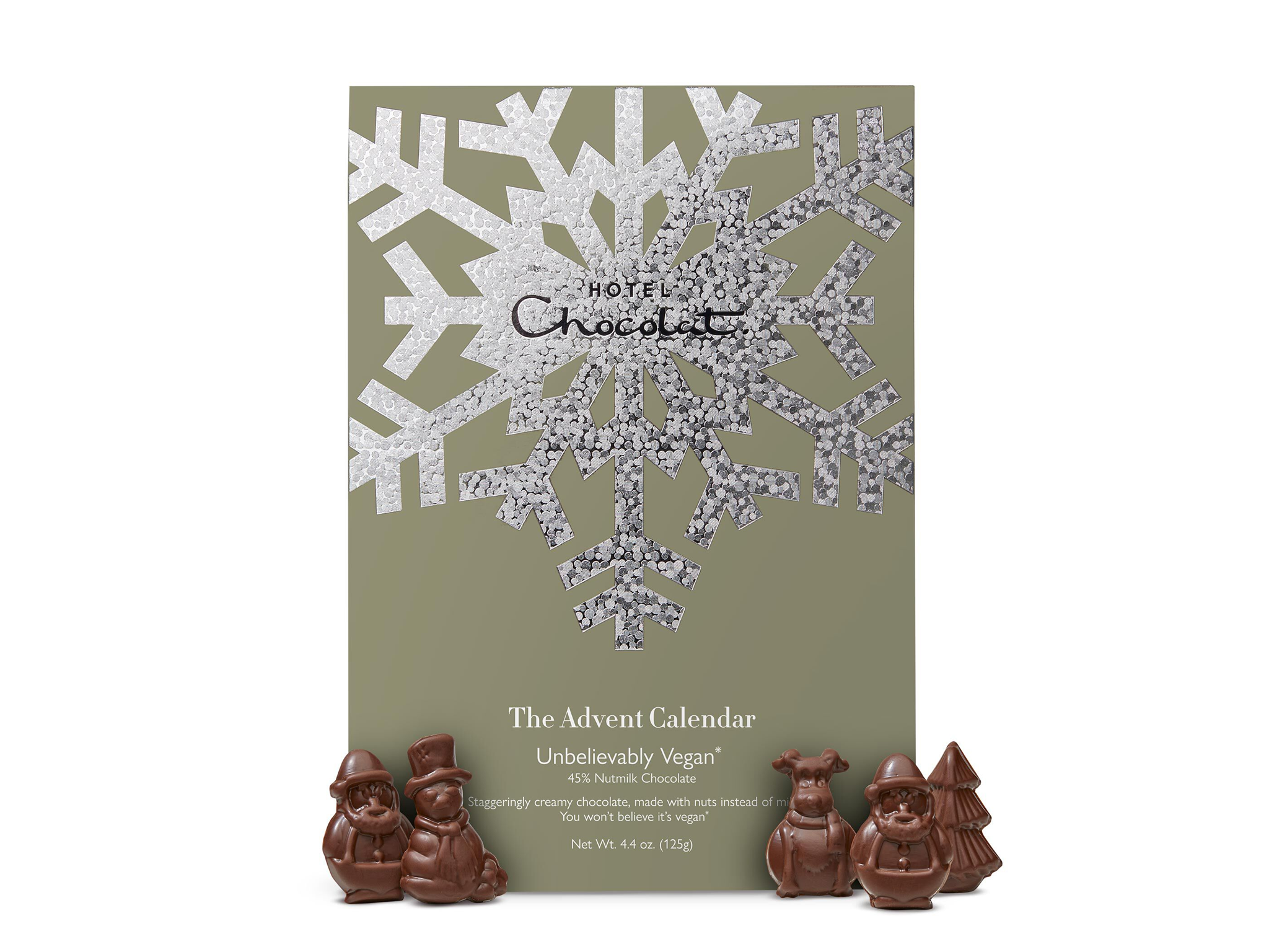 Best vegan advent calendar IndyBest review Hotel Chocolat 45 per cent nutmilk chocolate advent calendar