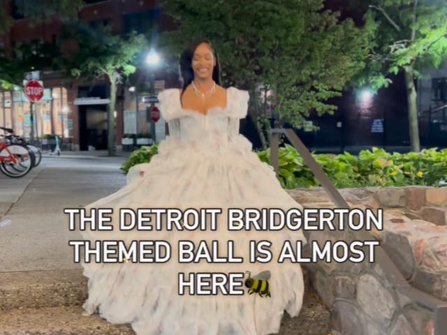 <p>A Bridgerton Ball event in Detroit was dubbed a royal bust</p>