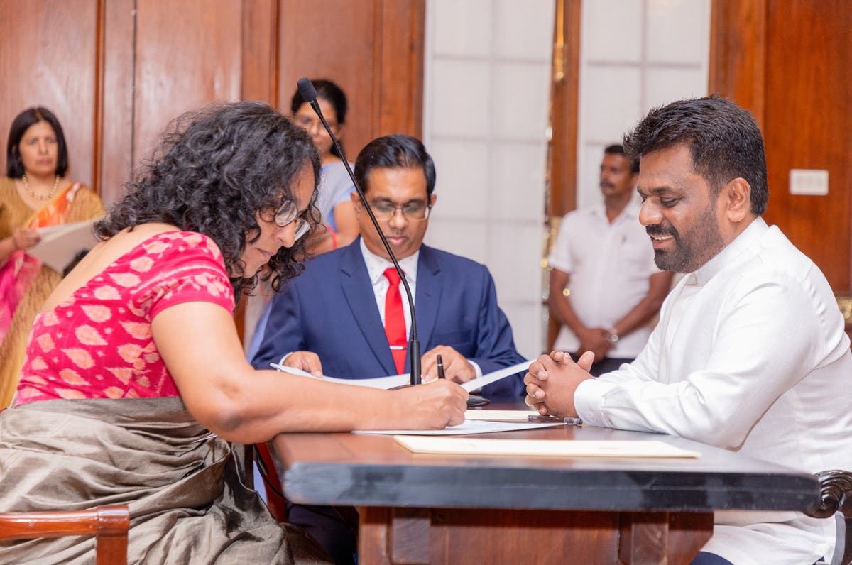 New president appoints Sri Lanka’s first female prime minister in 24 years