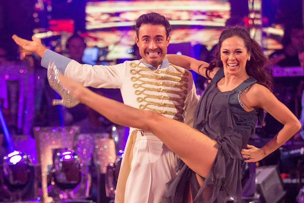 Joe McFadden and Katya Jones perform at the 'Strictly Come Dancing' final