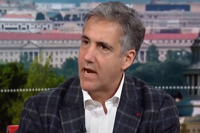 <p>Michael Cohen said he will have ‘no choice’ but to flee the country if Trump is re-elected president  </p>