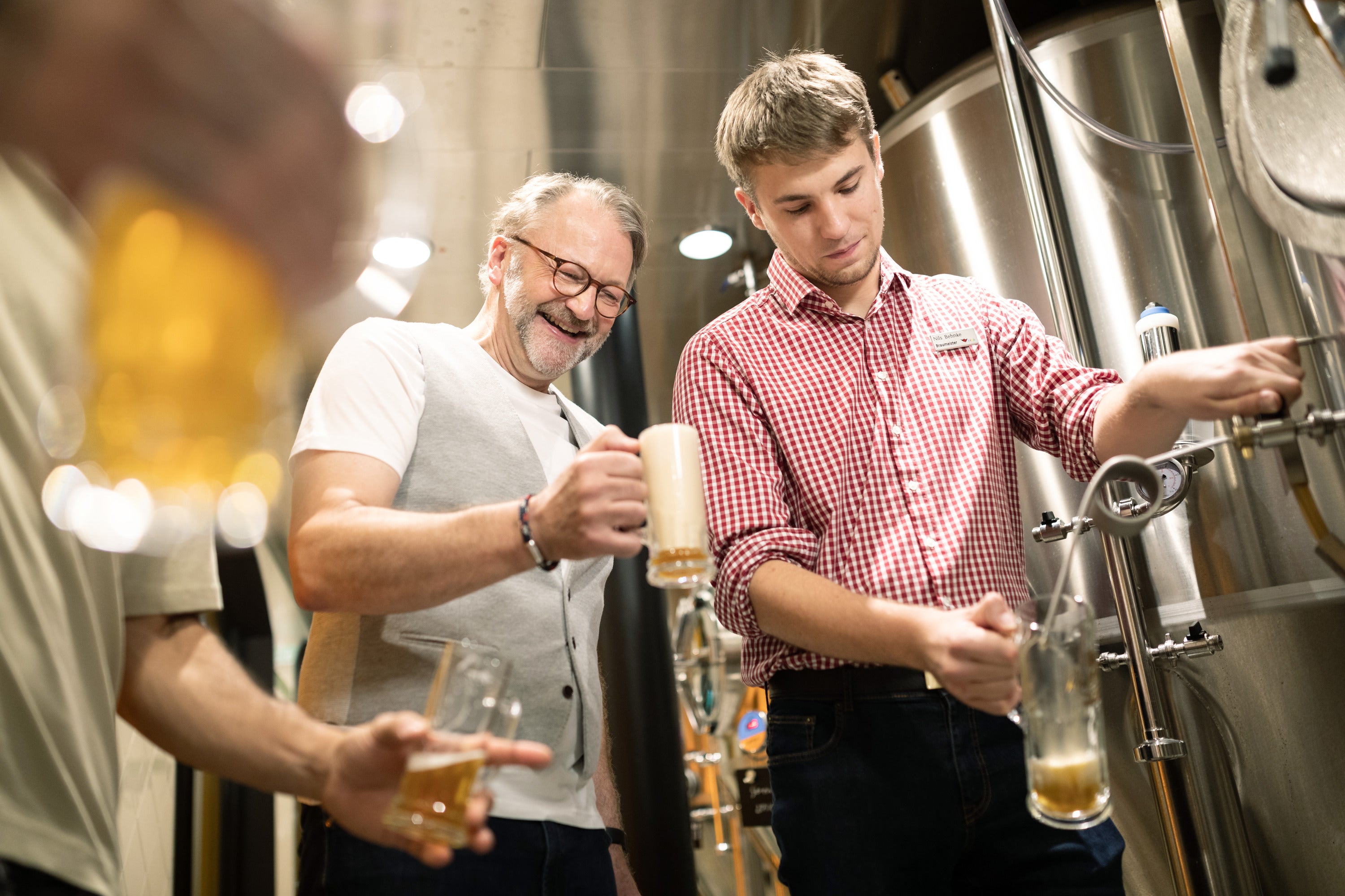 Degustando cerveja produzida no mar com a Aida Cruises