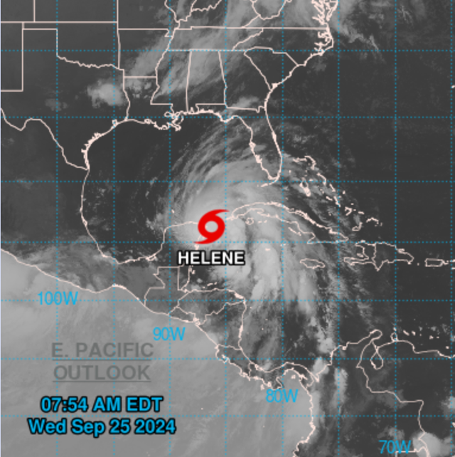 Helene tracker Latest path and forecast as Hurricane projected to