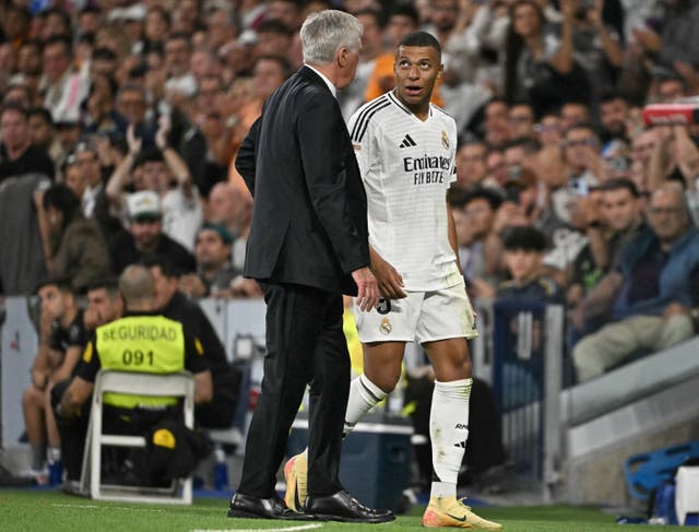 <p>Kylian Mbappe faces time on the sidelines after sustaining an injury</p>