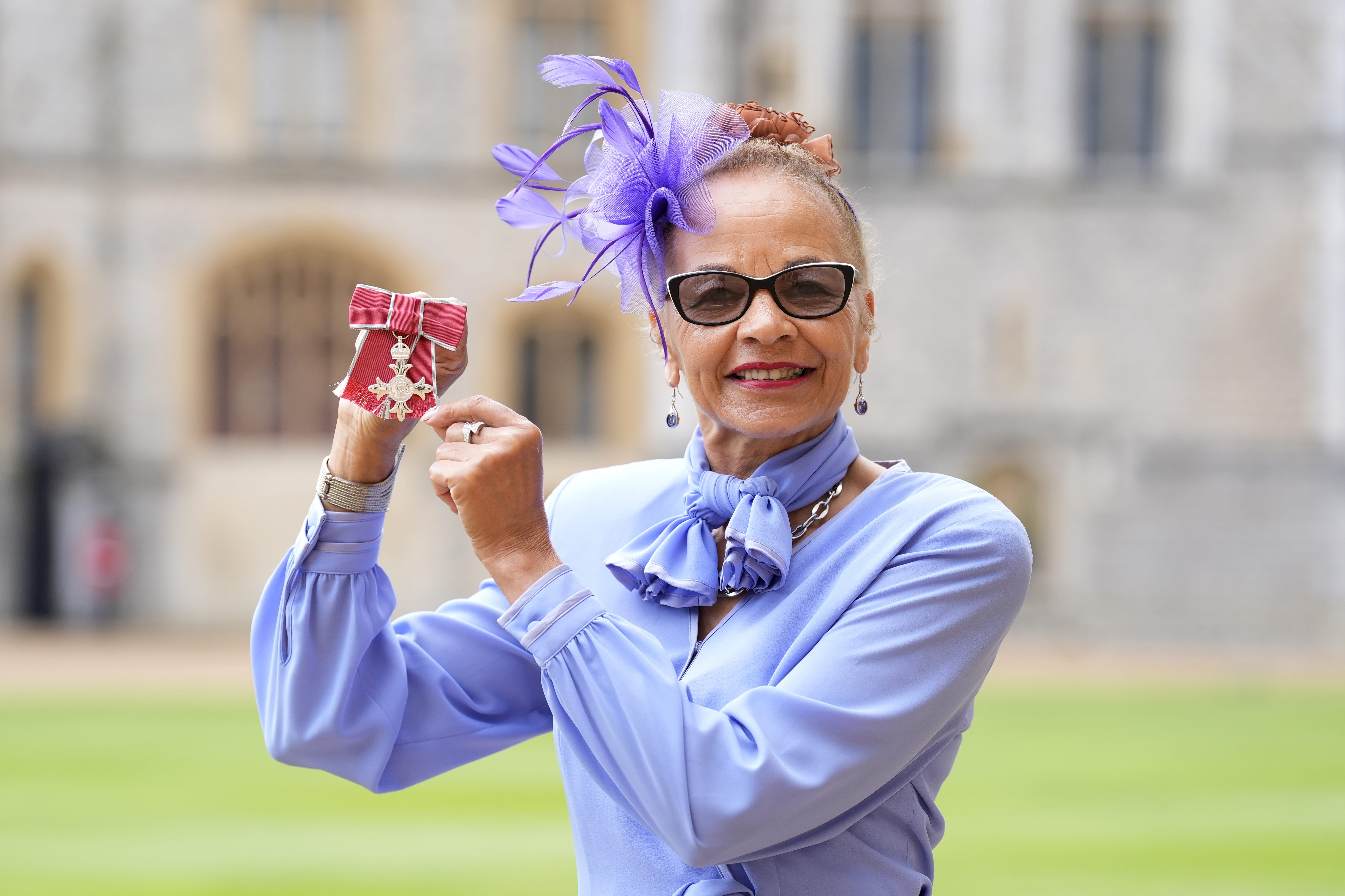 Anita Neil was made an MBE for her services to athletics (Andrew Matthews/PA)