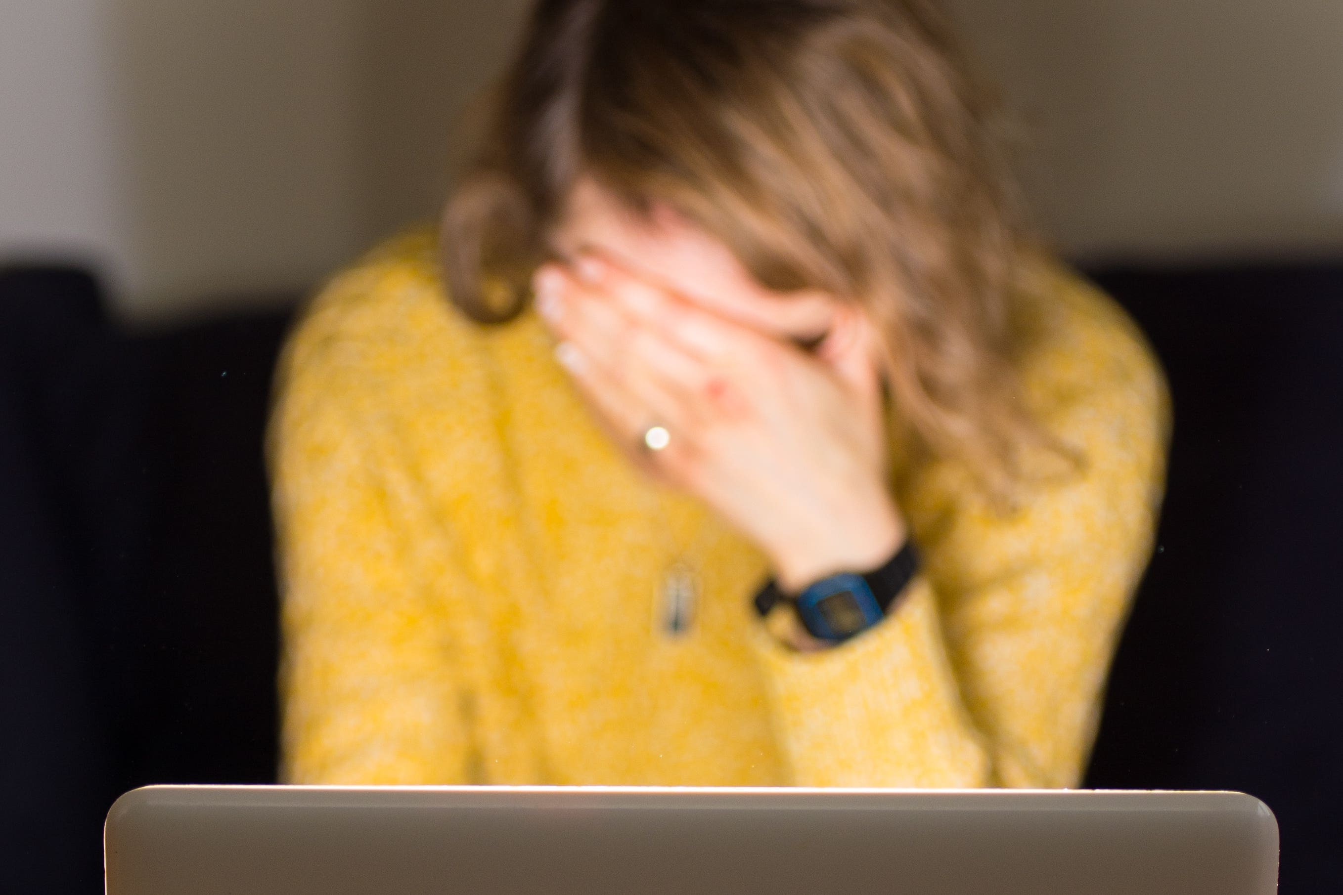 The maximum reimbursement limit for victims of bank transfer scams has been slashed ahead of new rules come into force next month (picture posed by model/Dominic Lipinski/PA)