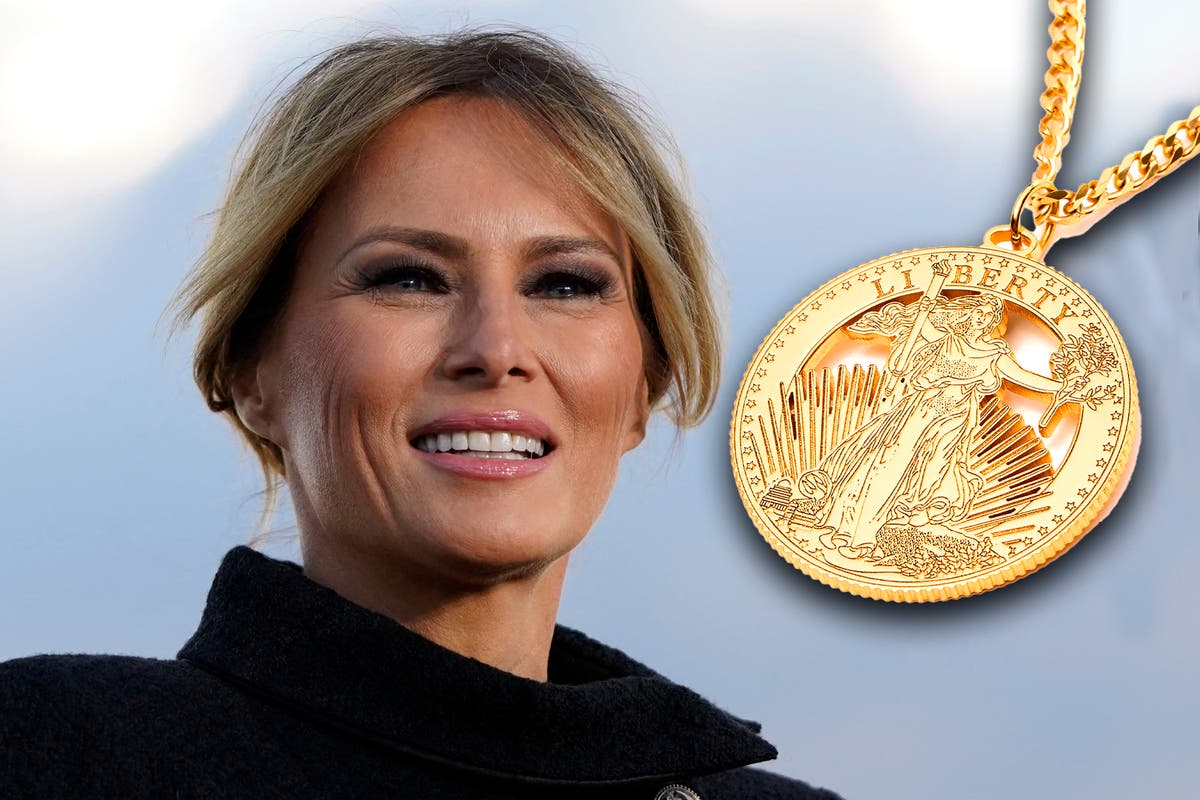 Melania Trump roasted for new grift hawking ‘tacky’ $600 ‘Vote Freedom’ necklace