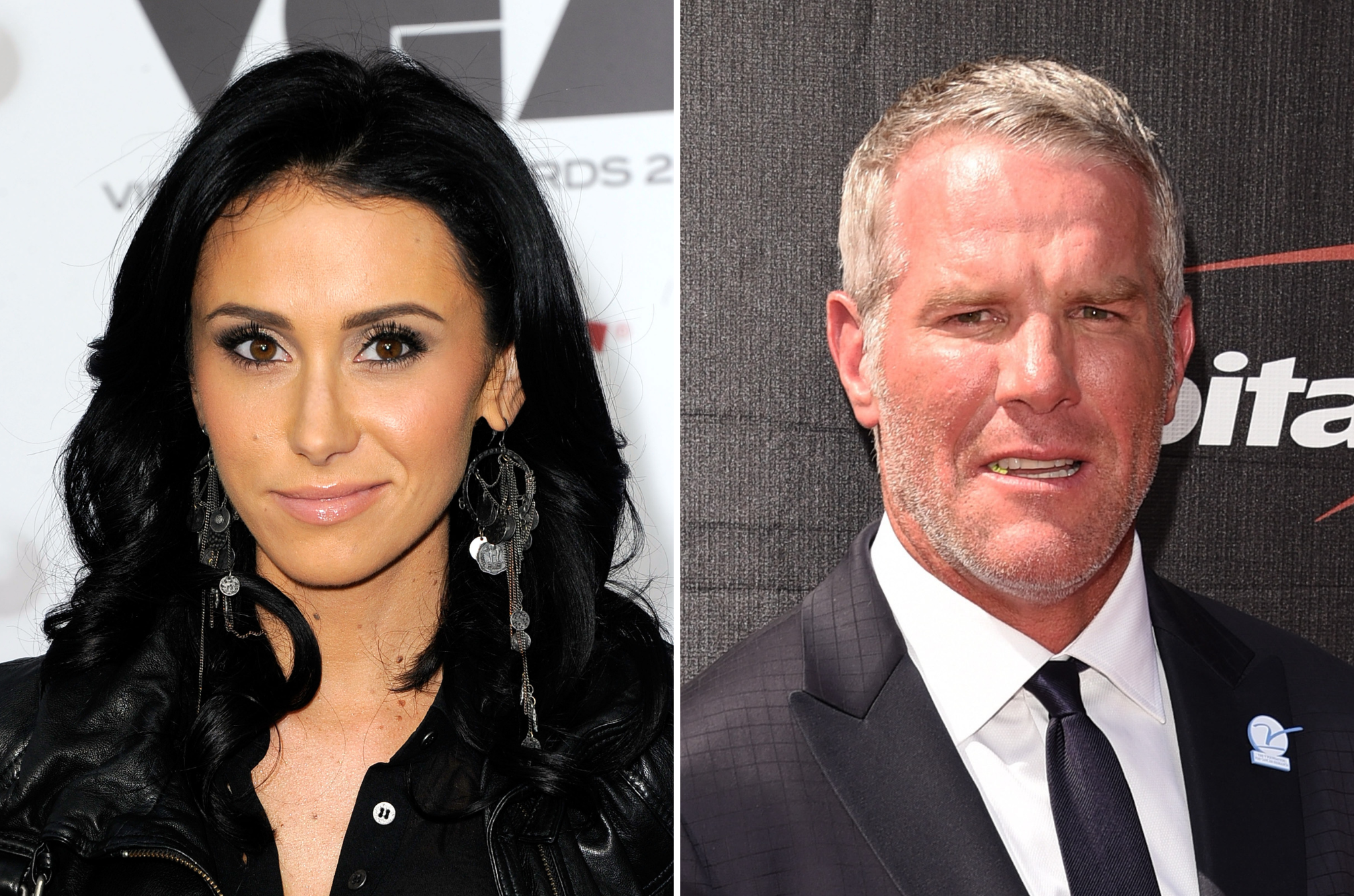 Jenn Sterger acusou anteriormente Brett Favre de enviar fotos sugestivas e mensagens telefônicas em 2008