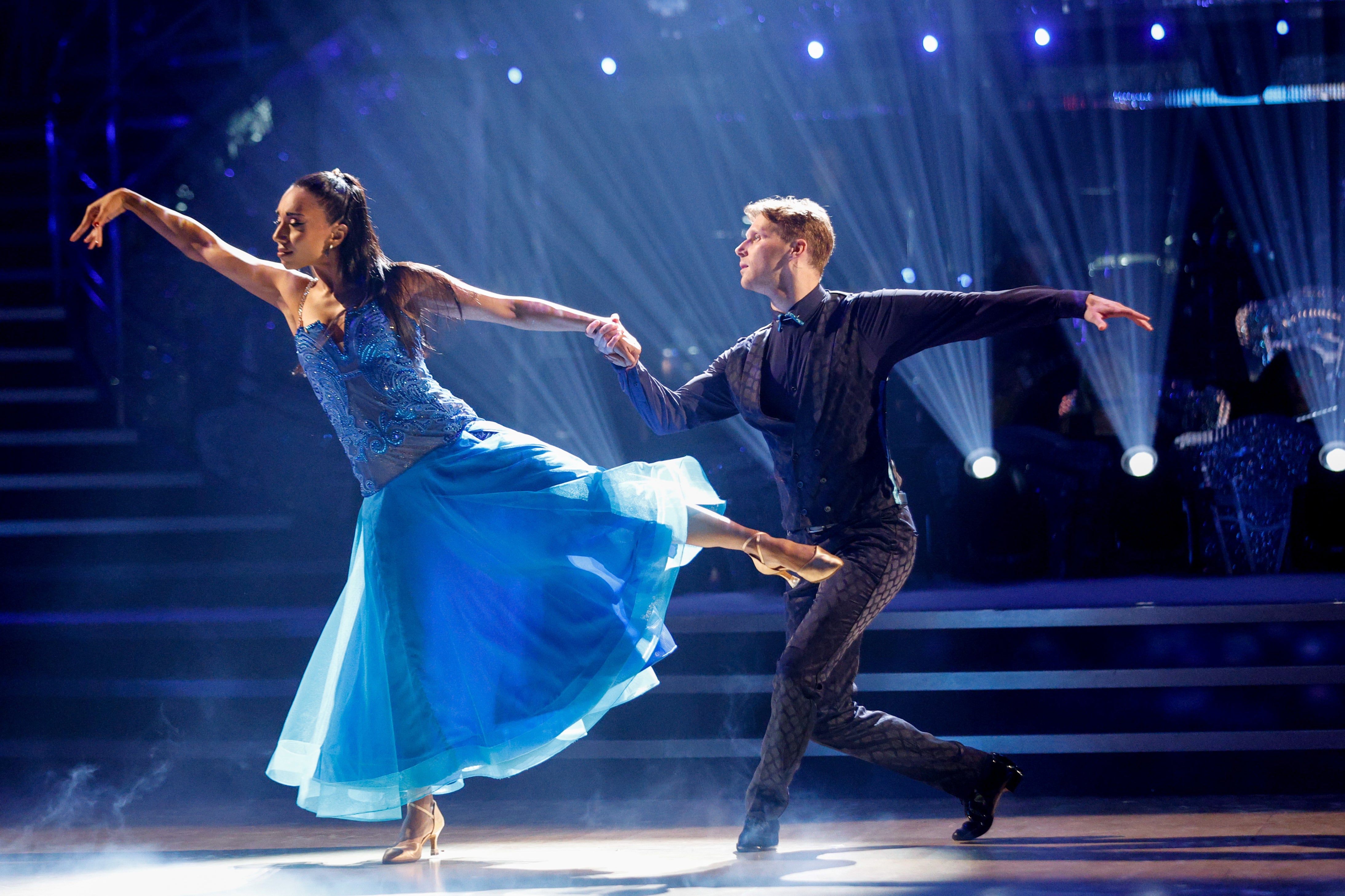 Jamie Borthwick and Michelle Tsiakkas danced to Ben Boone’s ‘Beautiful Things’