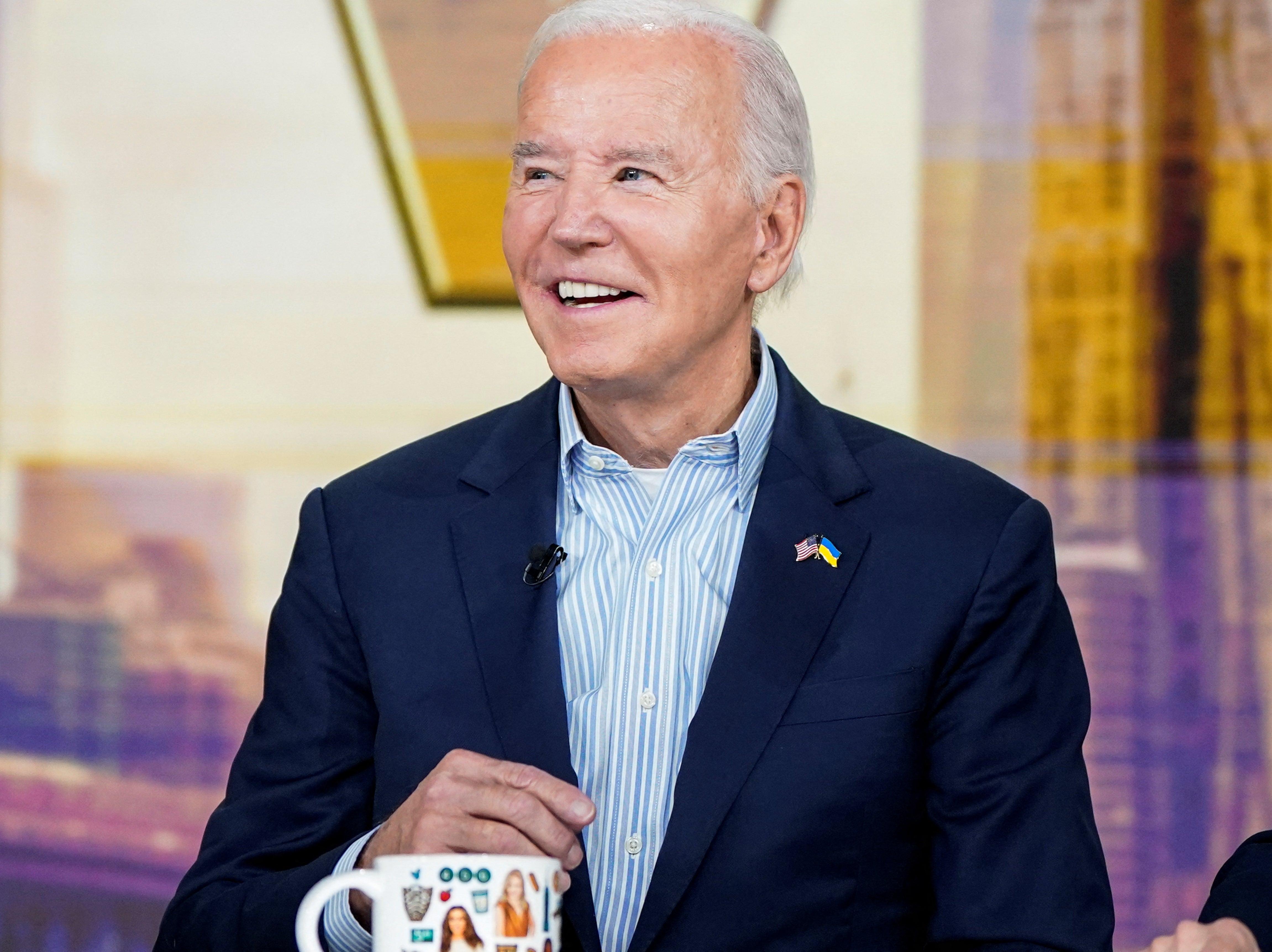 Joe Biden on “The View”, on ABC