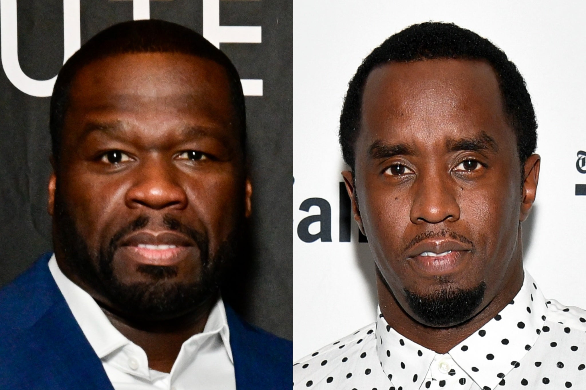 Curtis ‘50 Cent’ Jackson and Sean ‘Diddy’ Combs