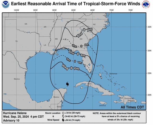Hurricane Helene tracker Projected path as Florida braces for Category