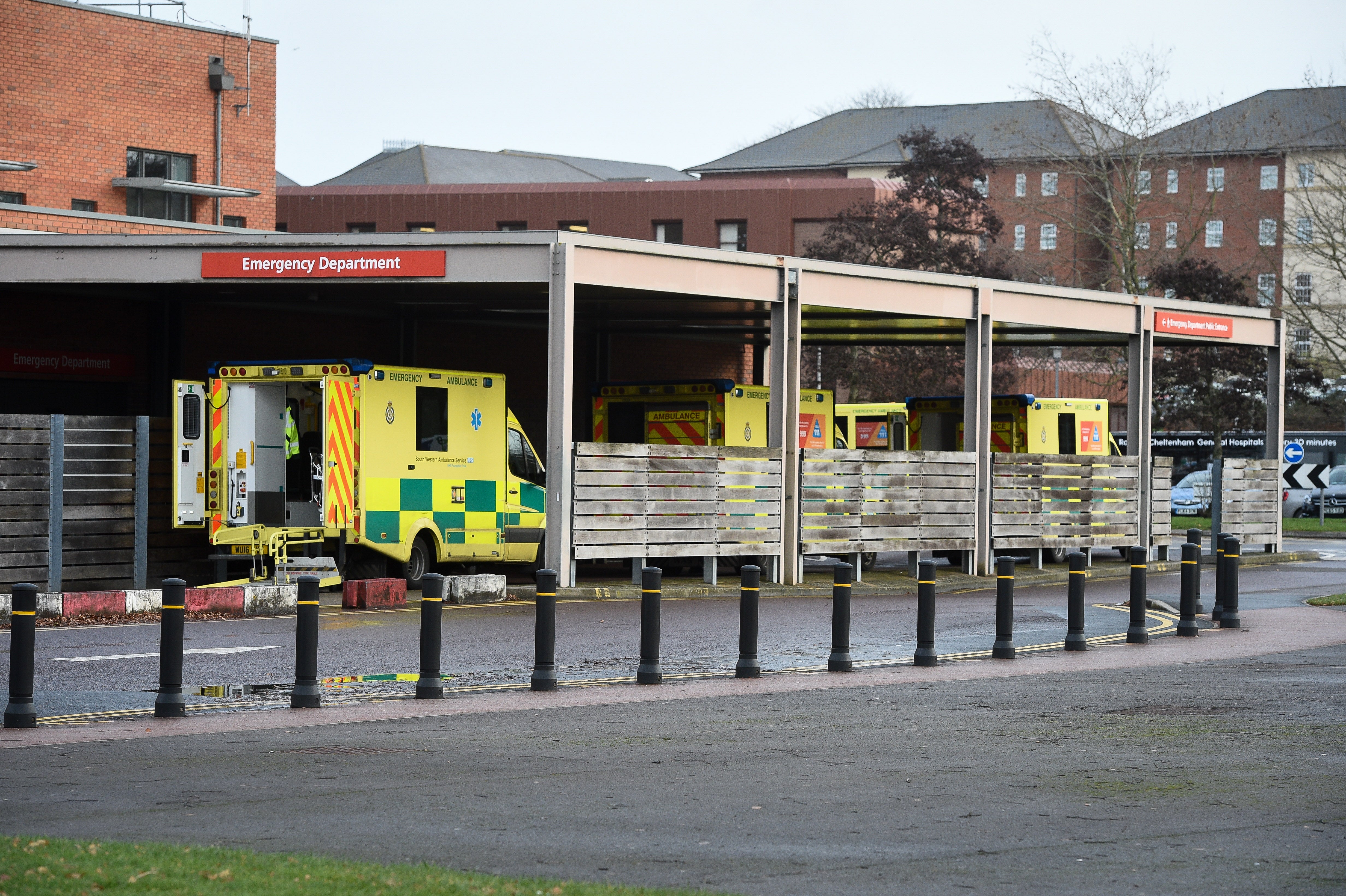 Mrs Webb was taken to Gloucestershire Royal Hospital where she later died.