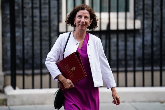 Development minister Anneliese Dodds promised aid for Lebanon (Jordan Pettitt/PA)