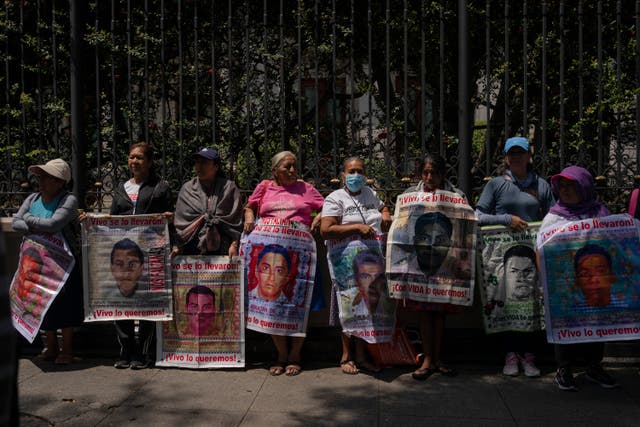 MÉXICO-ESTUDIANTES DESAPARECIDOS