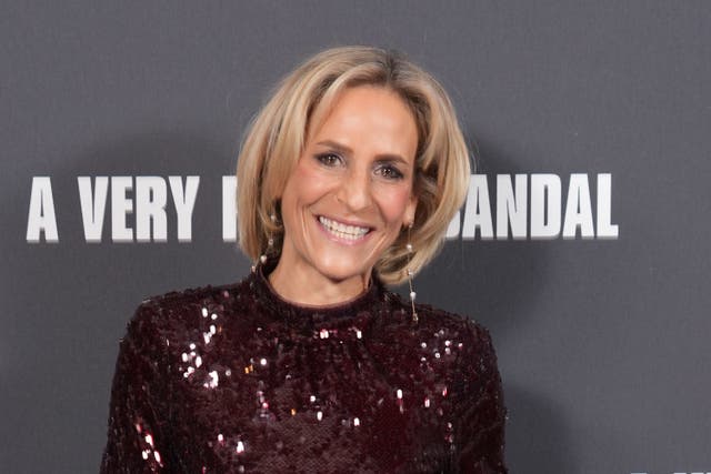 Emily Maitlis said she ‘fled to the toilet’ before her interview with the Duke of York (Ian West/PA)