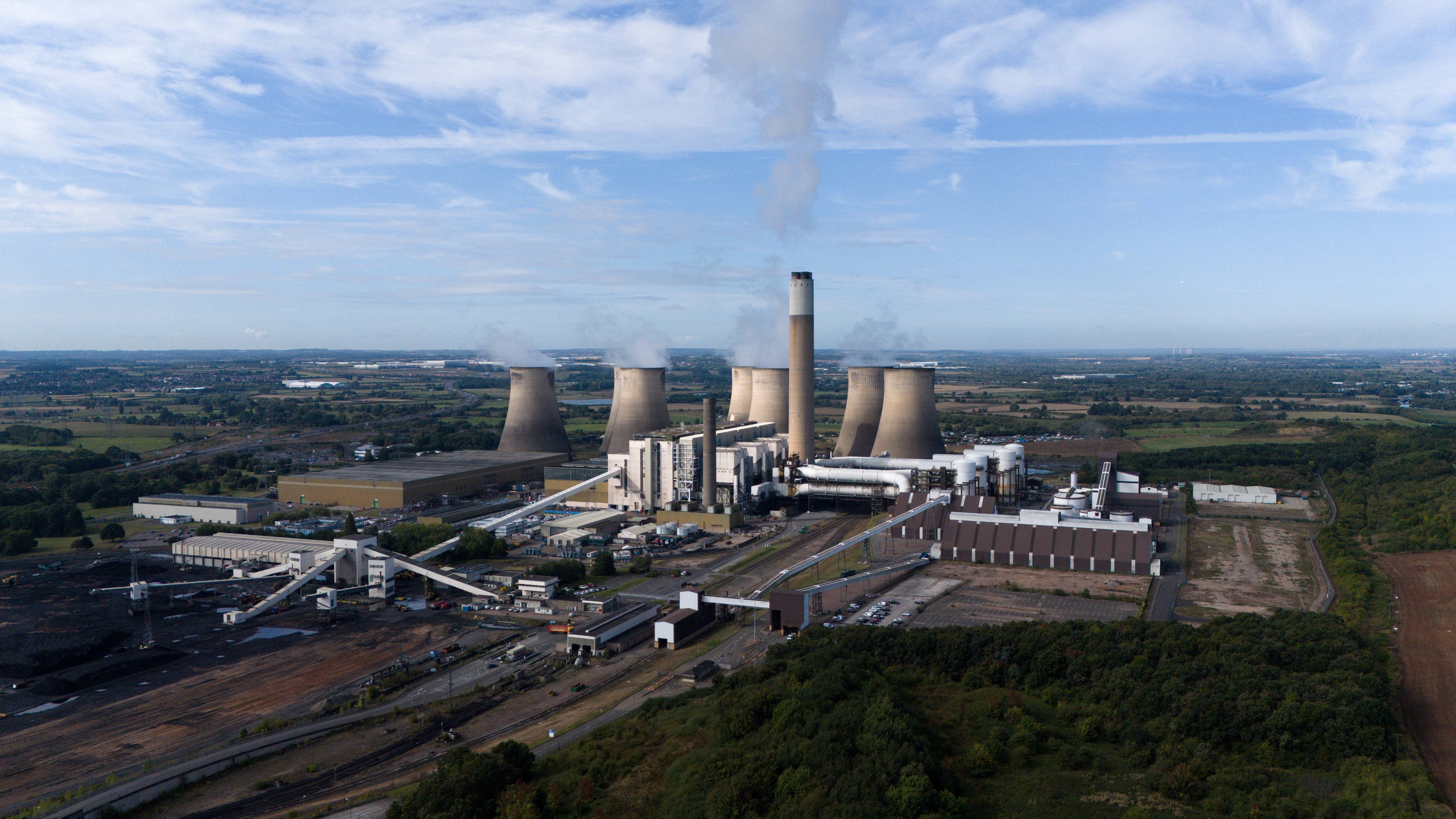 The 655-acre site of the Ratcliffe-on-Soar power station