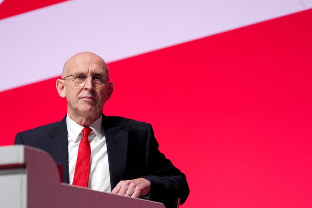 Defence Secretary John Healey said the partnership will ‘boost jobs, growth and prosperity’ (Peter Byrne/PA)