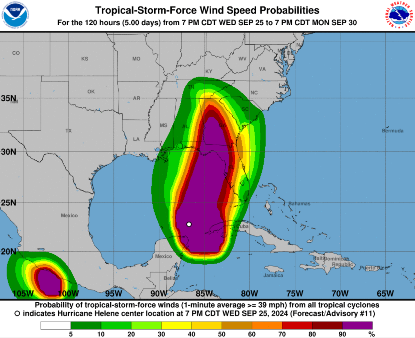 Florida’s Big Bend region is in the direct path of Hurricane Helene’s most brutal winds