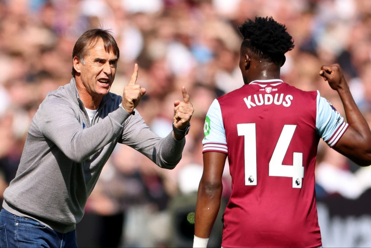 Julen Lopetegui faces serious problems at West Ham as the shadow of David Moyes looms large