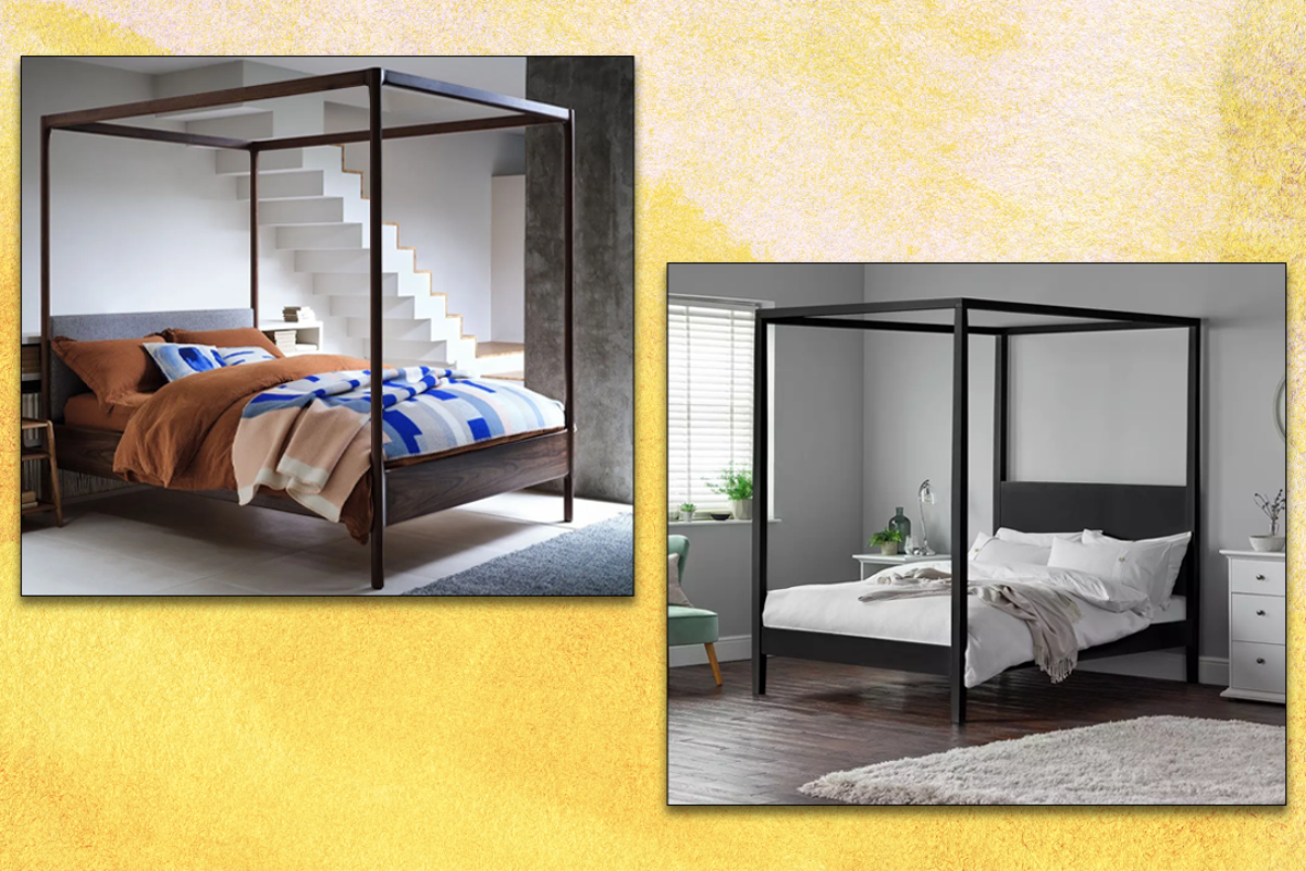 Best four poster beds: Wooden, black and metal bed frames