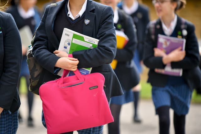 The number of pupils in England off school without permission at the start of the academic year has fallen slightly (Ben Birchall/PA)