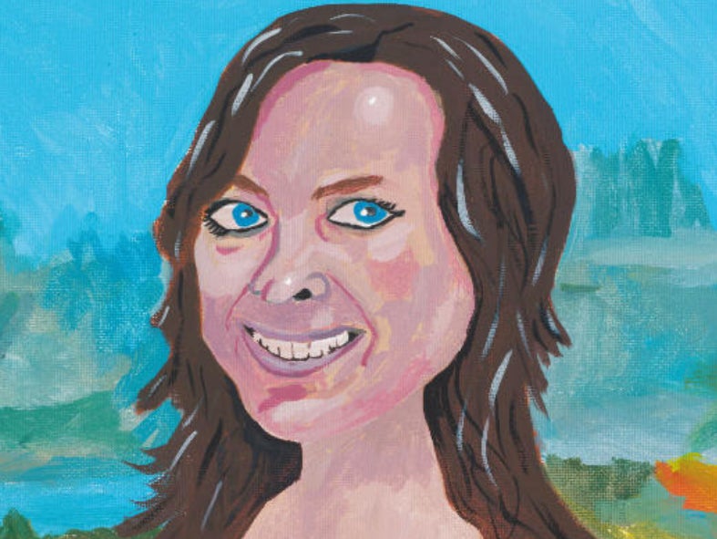 Joe Lycett’s artwork merging the ‘Mona Lisa’ with Steps singer Lisa Scott Lee