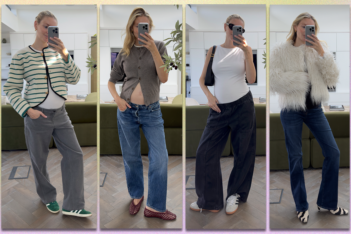 Best maternity jeans 2025, tried and tested by a pregnant fashion