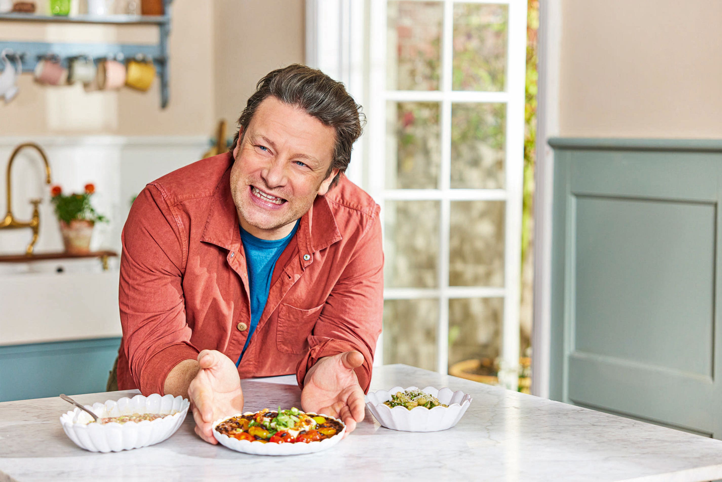 The TV chef is back with a new cookbook